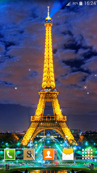 Screenshots of the Night in Paris for Android tablet, phone.