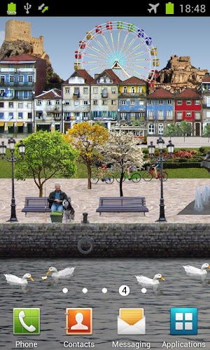 Screenshots of the River park for Android tablet, phone.