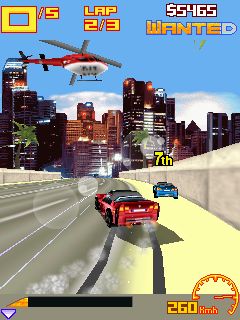 Asphalt 3: Street Rules 3D - Symbian game screenshots. Gameplay Asphalt 3: Street Rules 3D