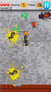 Bug Killer - Symbian game screenshots. Gameplay Bug Killer