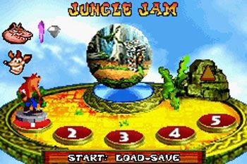 Crash Bandicoot The Huge Adventure - Symbian game screenshots. Gameplay Crash Bandicoot The Huge Adventure