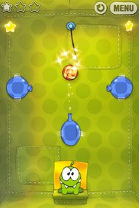 Cut the Rope - Symbian game screenshots. Gameplay Cut the Rope