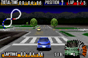 GT Advance: Championship Racing - Symbian game screenshots. Gameplay GT Advance: Championship Racing