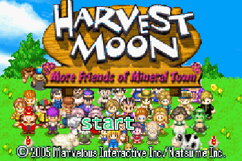 Harvest Moon More Friends of Mineral Town - Symbian game screenshots. Gameplay Harvest Moon More Friends of Mineral Town