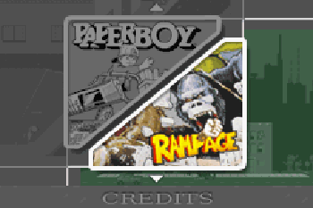 Paperboy & Rampage - Symbian game screenshots. Gameplay Paperboy & Rampage