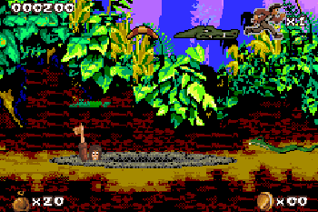 Pitfall: The Mayan adventure - Symbian game screenshots. Gameplay Pitfall: The Mayan adventure