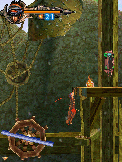 Prince of Persia - Symbian game screenshots. Gameplay Prince of Persia