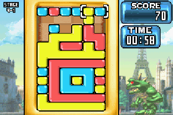 Rampage: Puzzle attack - Symbian game screenshots. Gameplay Rampage: Puzzle attack