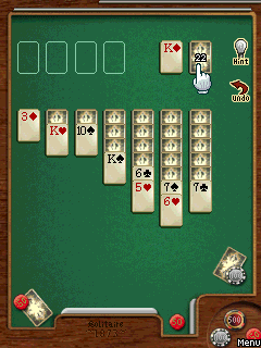 Solitaire Pack - Symbian game screenshots. Gameplay Solitaire Pack