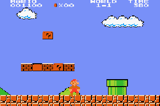 Super Mario Bros - Symbian game screenshots. Gameplay Super Mario Bros