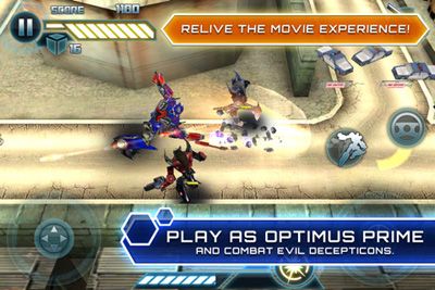 Transformers Dark Of The Moon HD - Symbian game screenshots. Gameplay Transformers Dark Of The Moon HD