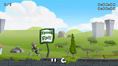Turbo Grannies - Symbian game screenshots. Gameplay Turbo Grannies