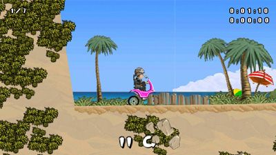 Turbo Grannies - Symbian game screenshots. Gameplay Turbo Grannies