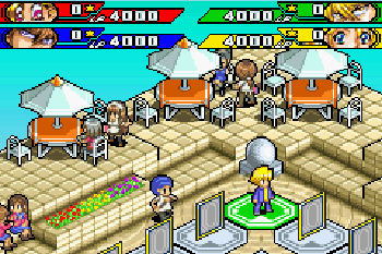 Yu-Gi-Oh! Destiny Board Traveler - Symbian game screenshots. Gameplay