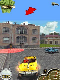 Super taxi driver 3d 320x240 jar