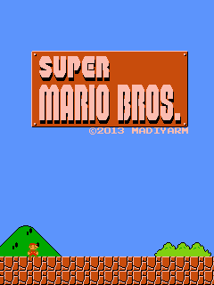 Ponsel game Super Mario Bros - screenshot.  Gameplay Super Mario Bros