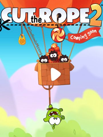 Screenshots of the Cut the Rope 2 game for iPhone, iPad or iPod.